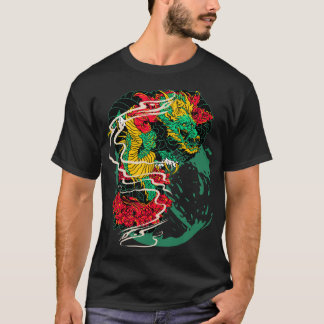 T-shirt Dragon japonais Ori Art Tee