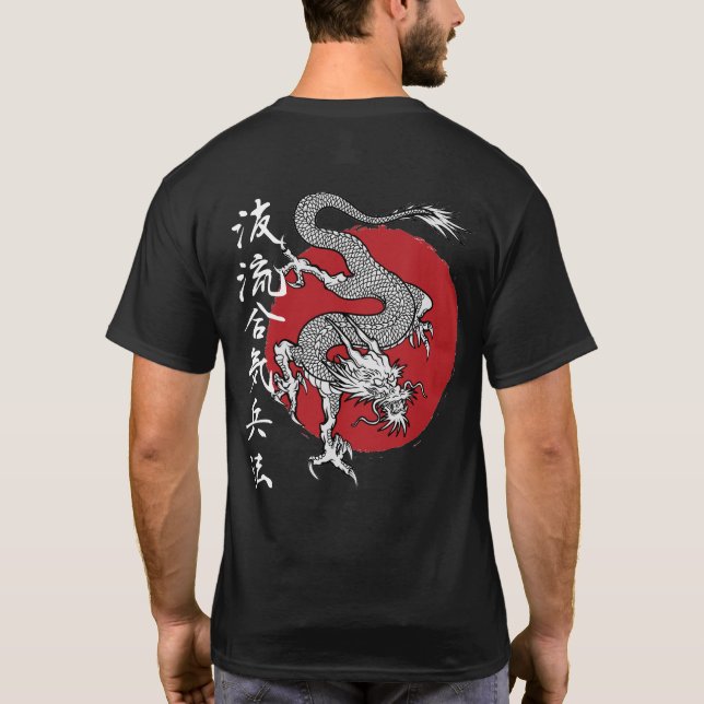 T-shirt Dragon Kanji (Dos)