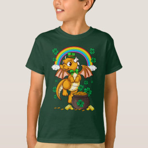 T-shirt Dragon Leprechaun Jour de l'Saint Patrick irlandai