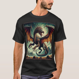T-shirt Dragon Majestueux