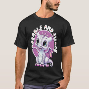 T-shirt Dragon Mignon À Mourir Adorable Et Féroce