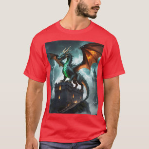 T-shirt 🦕 🦖 Dragon Mythique Design 🐉 ✨