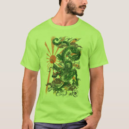 T-shirt Dragon oriental