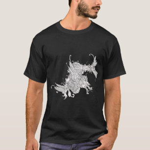 T-shirt Dragon Oriental Fierce