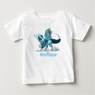 T-shirt / Dragon pour bébé personnalisé