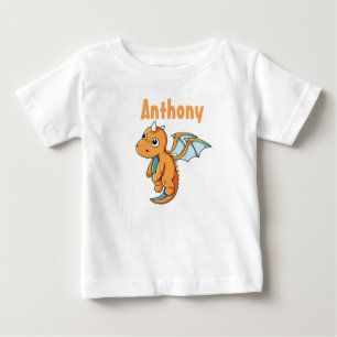T-shirt / Dragon pour bébé personnalisé