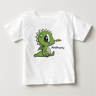 T-shirt / Dragon pour bébé personnalisé