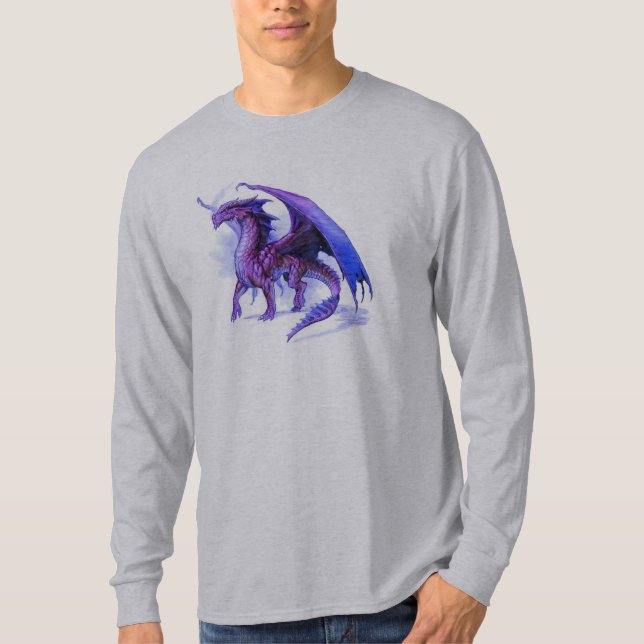 T-shirt Dragon pourpre (Devant)