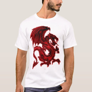 T-shirt Dragon rouge