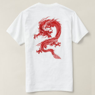 T-shirt Dragon rouge