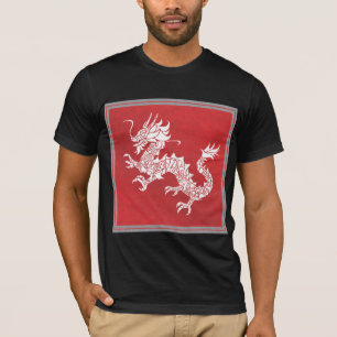 T-shirt dragon rouge