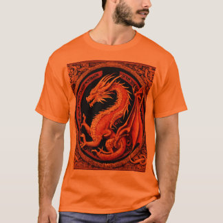 T-shirt dragon slavique