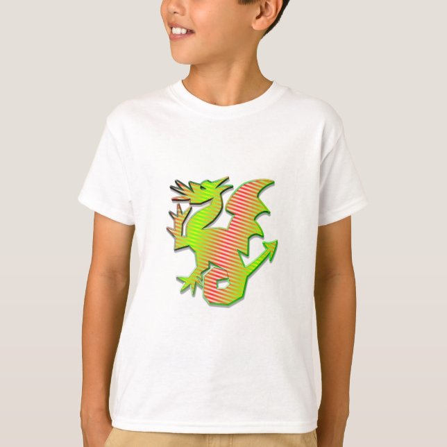 T-shirt Dragon stylisé (Devant)