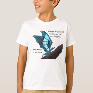 T-shirt Dragon sur Branche