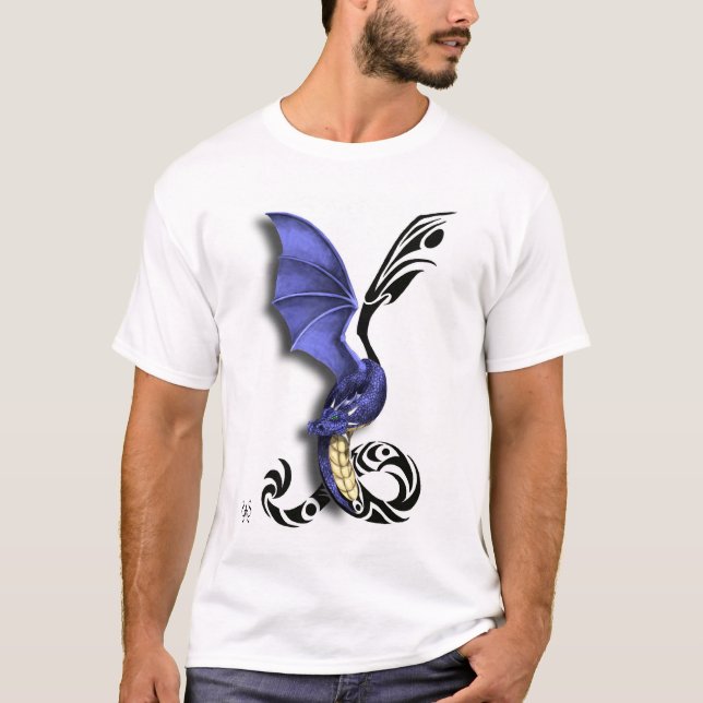 T-shirt Dragon tribal (Devant)