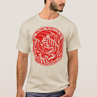 T-shirt Dragoncircle - Rouge