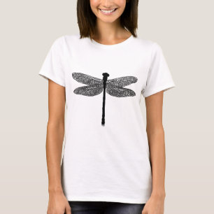 T-shirt dragonfly Bug Insect Silhouette art