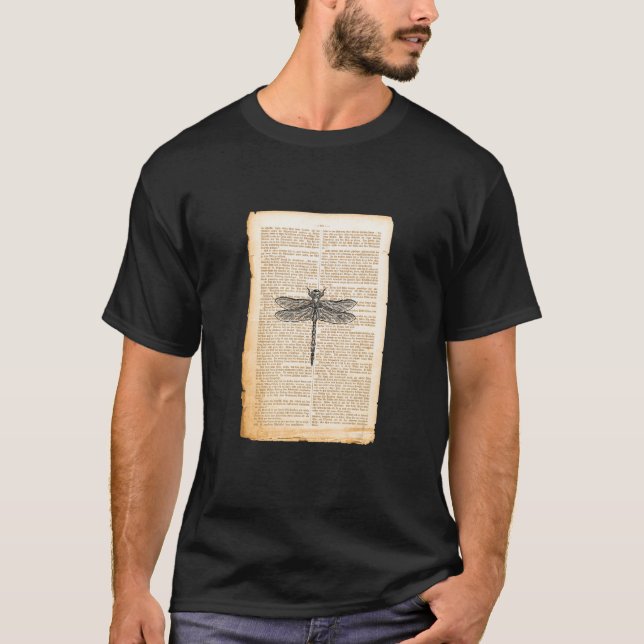 T-shirt Dragonfly Insects Bug Insect (Devant)