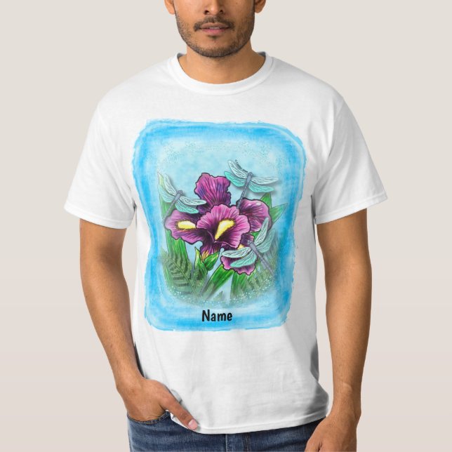 T-shirt Dragonfly Iris (Devant)