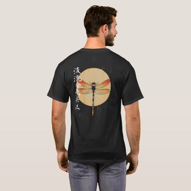 T-shirt Dragonfly no Mon (Dos entier)