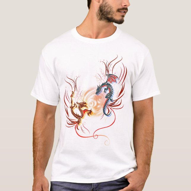 T-shirt Dragons chinois (Devant)