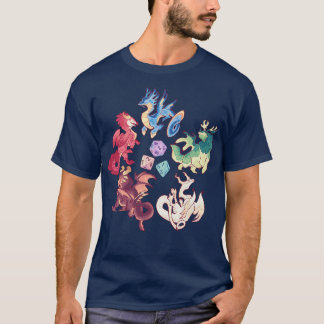 T-shirt Dragons chromatiques