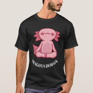 T-shirt Dragon'S Domain Cute Funny Yoga Dragon Designs Pré