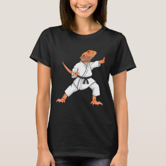T-shirt Dragons Drôle Porté Faire Karate Samurai Ninja L