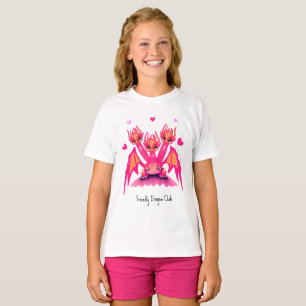 T-shirt Dragons roses