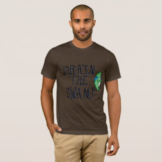 T-shirt drain the swamp portland frog