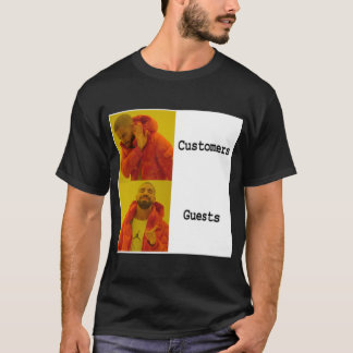 T-shirt Drake n'aime pas les clients