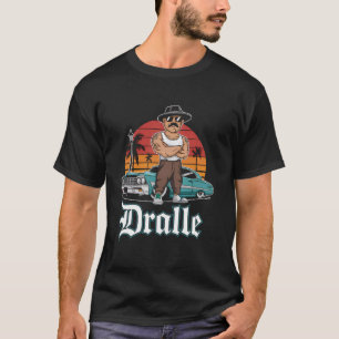 T-shirt Dralle Chicano Homie voiture Lowrider El Jefe Vato
