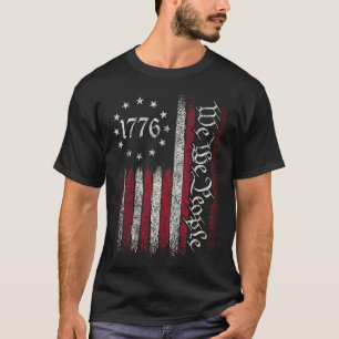 T-shirt Drapeau 1776 Constitution Jour de l'Indépendance A