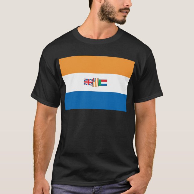T-shirt Drapeau 1928 de l'Afrique du Sud (Devant)