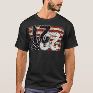 T-shirt Drapeau à la baisse 2021 Amérique en détresse
