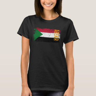 T-shirt Drapeau Abekr Soudan Pour Hommes Femmes Enfants So