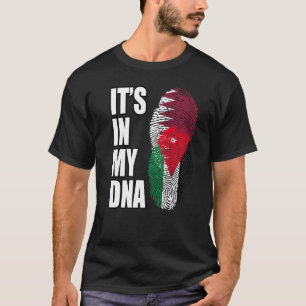T-shirt Drapeau Adn Du Patrimoine Vintage Du Qatar Et De L