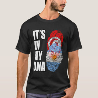 T-shirt Drapeau Adn Patrimoine Mélangé En Tunisie Et En Ar