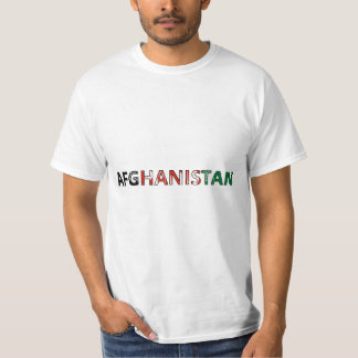 T-shirt Drapeau Afghanistan