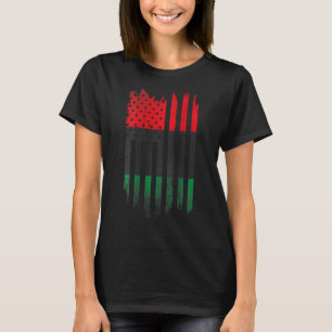 T-shirt Drapeau afro-américain 1865 Black History Pride