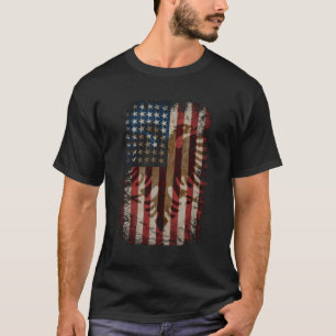 T-shirt Drapeau albanais Albanie Usa Roots Fierté cadeau