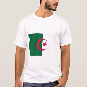 T-shirt Drapeau Algérie