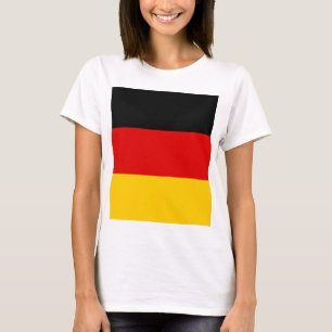 T-shirt Drapeau allemand