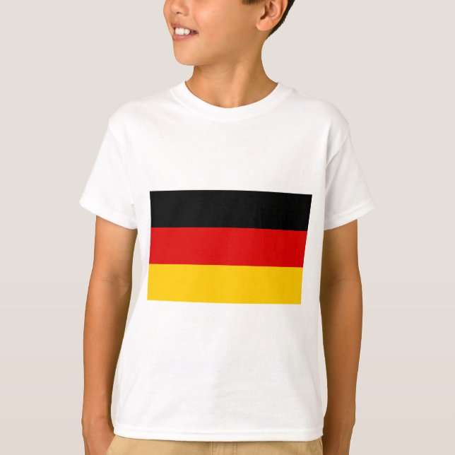 T-shirt Drapeau allemand (Devant)