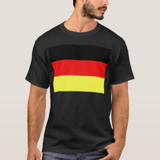 T-shirt Drapeau allemand
