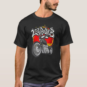 T-shirt Drapeau Allemand Vicla Allemagne Cholo Motorcycles