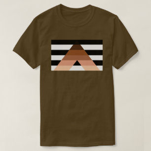 T-shirt Drapeau ally BIPOC