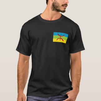 T-shirt Drapeau Amazigh Drapeau Berber Drapeau Kabyles