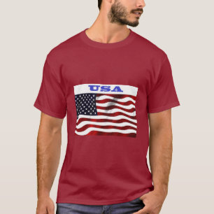 T-shirt Drapeau américain