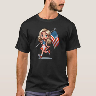 T-shirt Drapeau américain